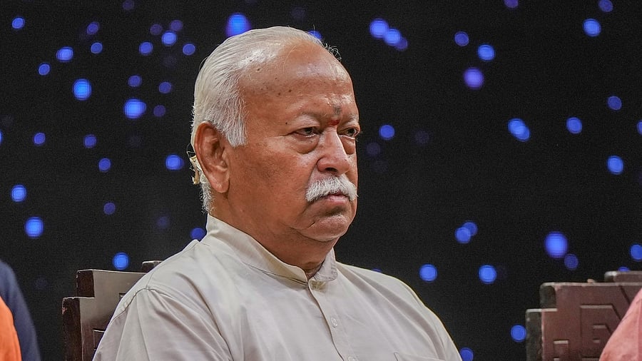 RSS chief Mohan Bhagwat. Credit: PTI Photo