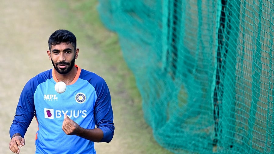 India fast bowler Jasprit Bumrah. Credit: AFP Photo