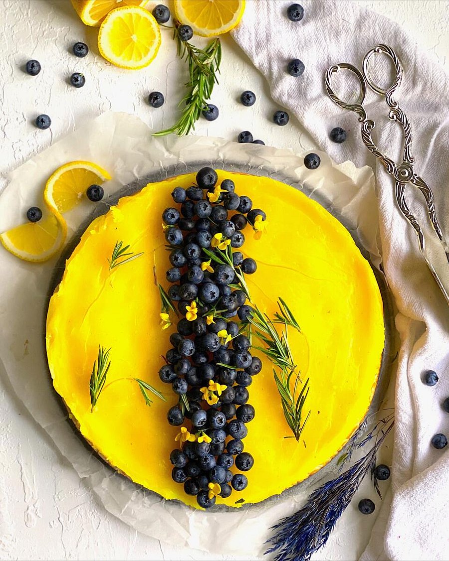 Mango cheesecake