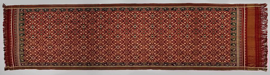 Patola, Patan, Gujarat (1900–c.1949) (Pic courtesy: Rijks Museum)