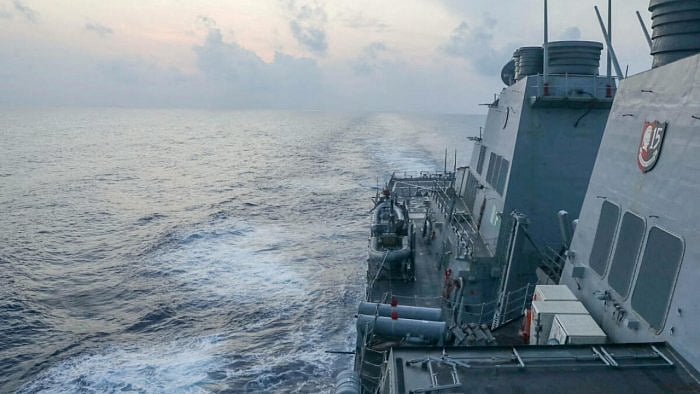 USS Milius. Credit: Reuters File Photo