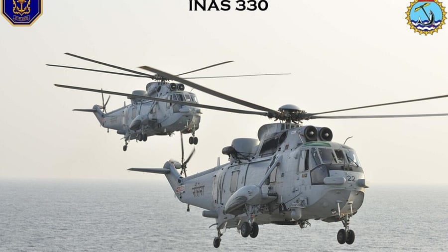 he unbridled commitment of the squadron is captured in its motto - ‘Any Sea, Any Mission, Any Deck’. Credit: Special Arrangement