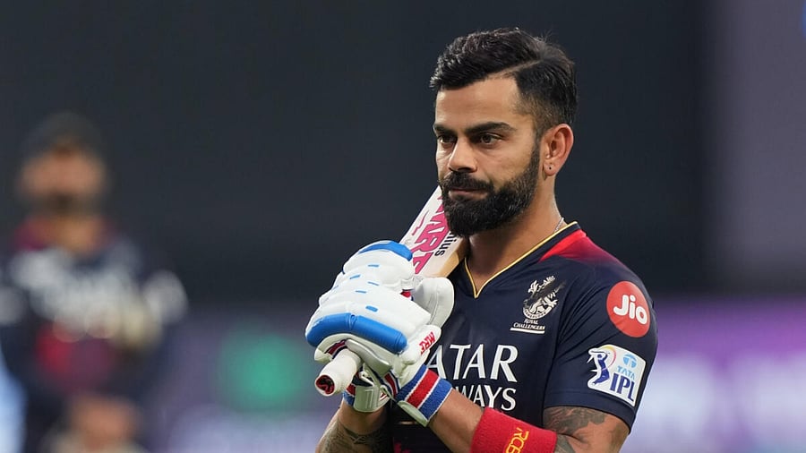 Royal Challengers Bangalore batter Virat Kohli. Credit: PTI Photo