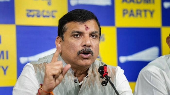 AAP leader Sanjay Singh. Credit: PTI Photo