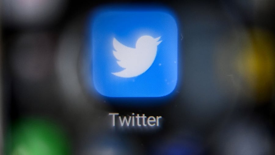 Twitter logo. Credit: AFP File Photo