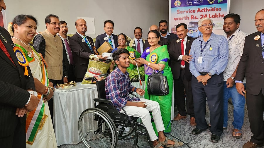 Lions District 317F held its 10th annual District Convention at the Nimhans Convention Centre on Sunday. Credit: Special Arrangement 