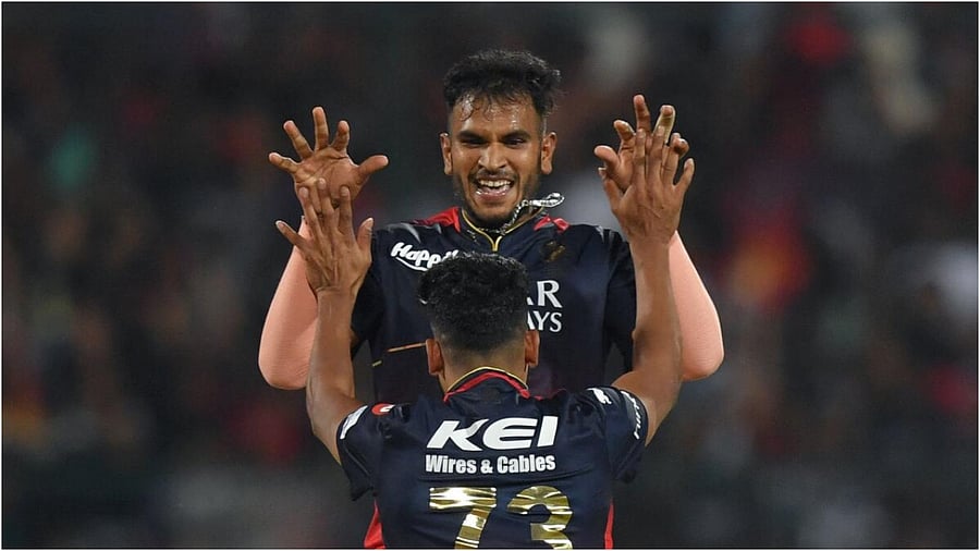 Royal Challengers Bangalore's Vijaykumar Vyshak. Credit: AFP Photo