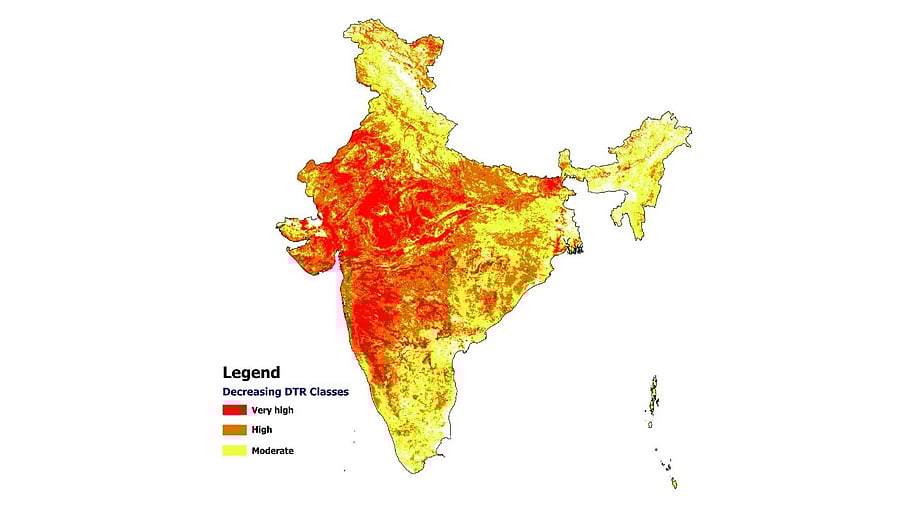 DTR is a key index for climate change assessments under the World Climate Research Programme (WCRP) and is one of the core indices used to monitor climate extremities. Credit: Special Arrangement