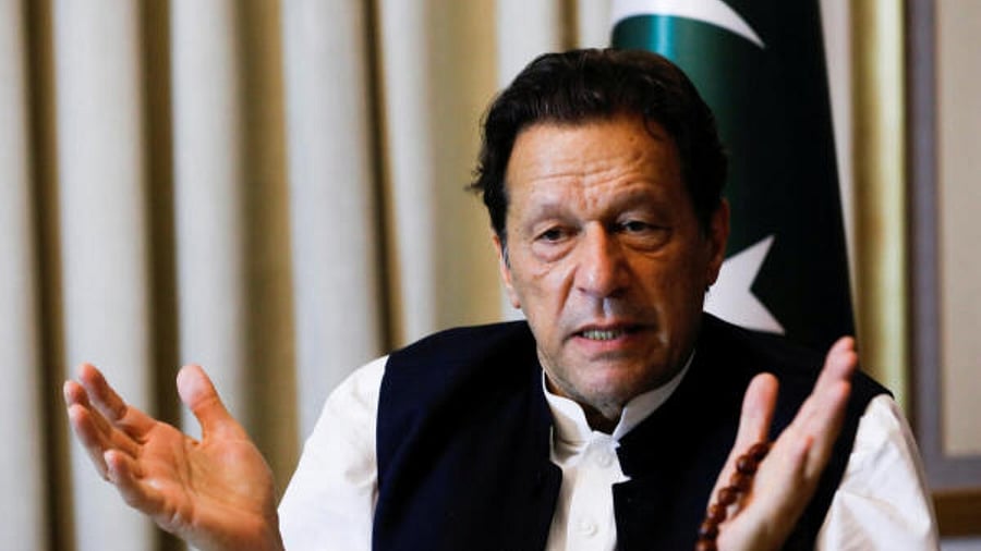 Pakistan ex-Prime Minister Imran Khan. Credit: Reuters Photo