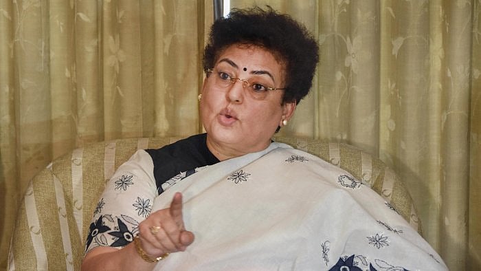 National Commission for Women (NCW) chairperson Rekha Sharma. Credit: PTI Photo