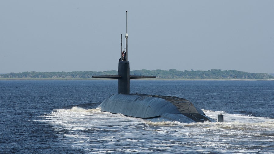 The Ohio-class ballistic-missile submarine USS Alaska (SSBN 732). Credit: Reuters File Photo/US Navy/Mass Communication Specialist 1st Class Rex Nelson