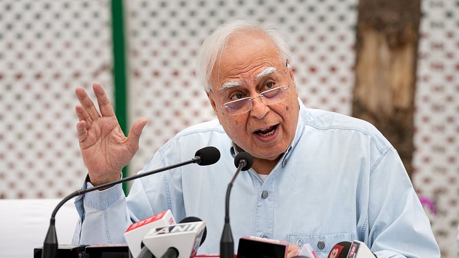 New Delhi: Rajya Sabha MP Kapil Sibal. Credit: PTI File Photo