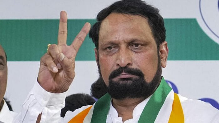 Former Karnataka deputy CM Laxman Savadi. Credit: PTI Photo