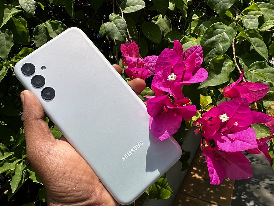 Samsung Galaxy M14 5G. Credit: DH Photo/KVN Rohit