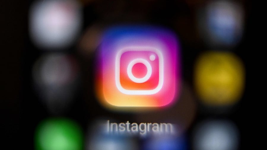 Instagram logo. Credit: AFP Photo