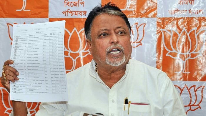Mukul Roy. Credit: PTI File Photo