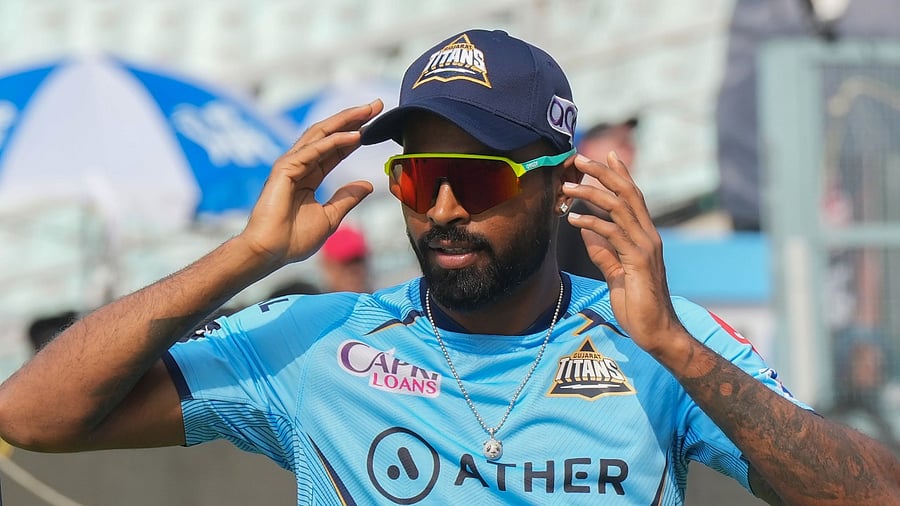 Gujarat Titans captain Hardik Pandya. Credit: PTI Photo