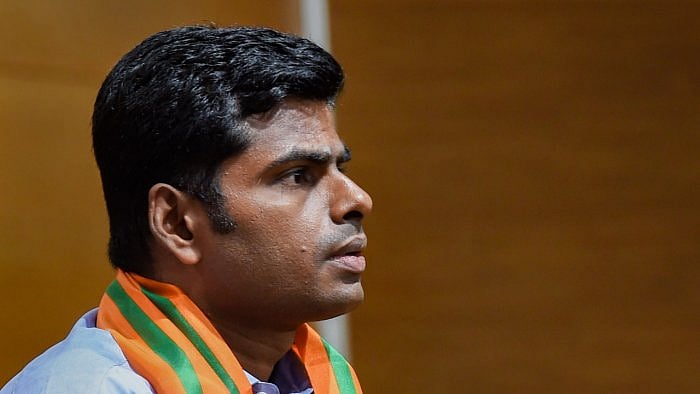 Tamil Nadu BJP chief K Annamalai. Credit: PTI File Photo