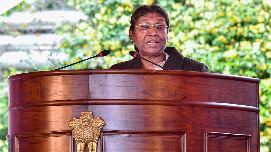 President Droupadi Murmu. Credit: PTI Photo