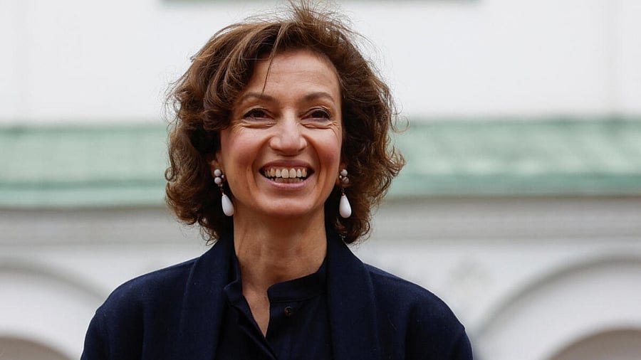 UNESCO's Director-General Audrey Azoulay. Credit: Reuters Photo