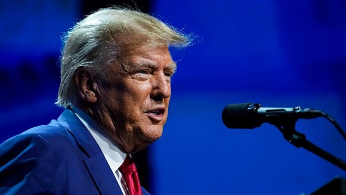 Former US President Donald Trump. Credit: AP Photo