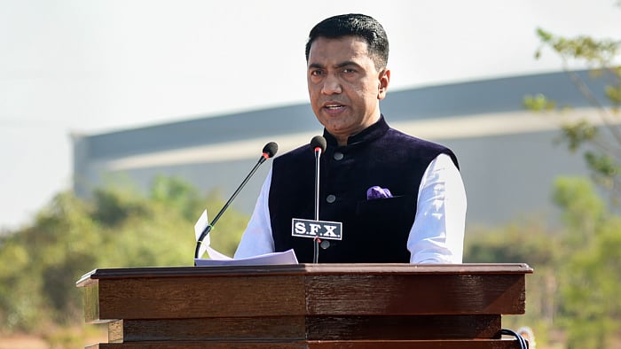 Goa Chief Minister Pramod Sawant. Credit: PTI Photo