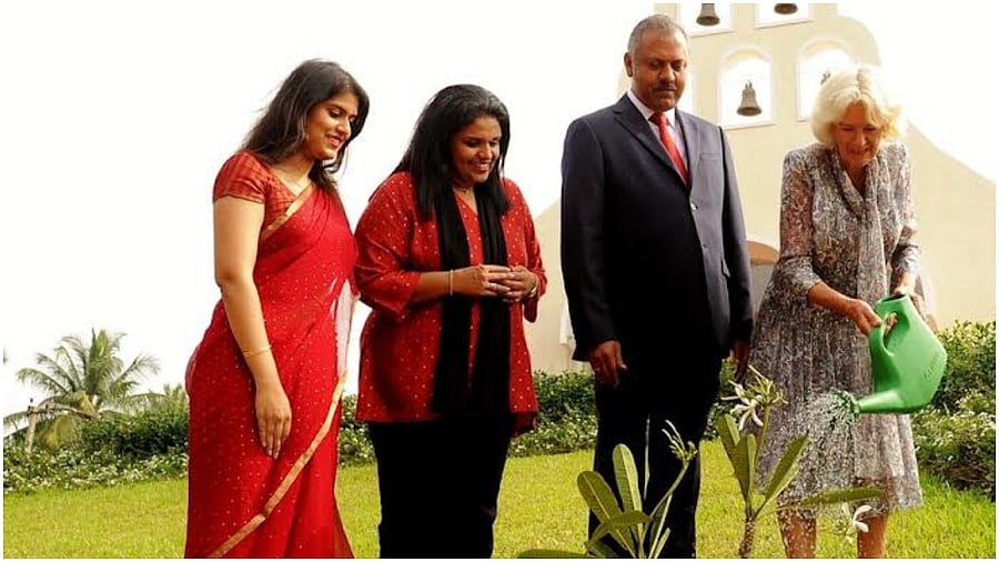 Dr Mathai recalls that the friendship with the royal family dates back a good 10 years and is still going strong. Credit: Special Arrangement