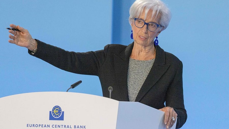 European Central Bank (ECB) President Christine Lagarde. Credit: AFP Photo