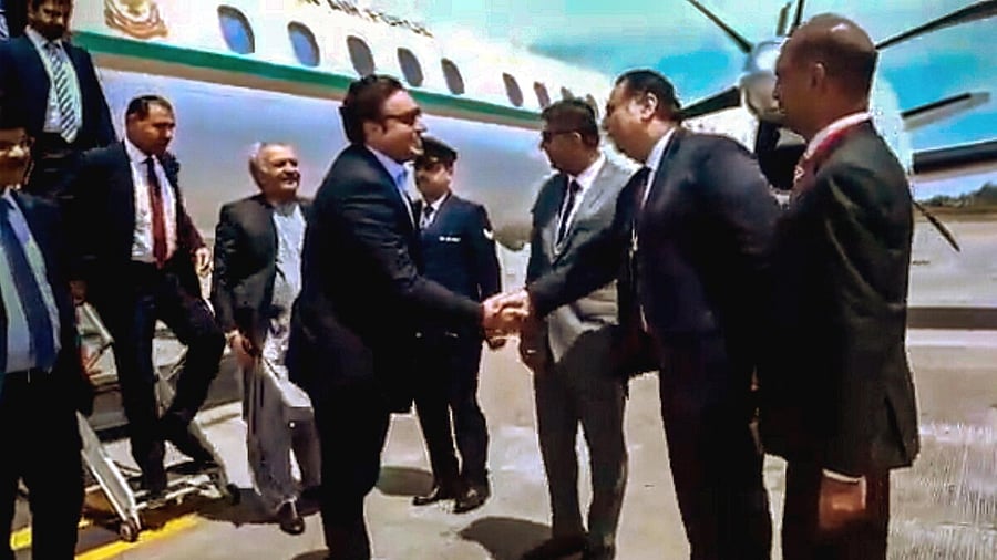 Minister of Foreign Affairs of Pakistan Bilawal Bhutto Zardari arrives in Goa to attend the Shanghai Cooperation Organisation (SCO) Foreign Ministers’ Meeting, in Panaji, Thursday, May 4, 2023. Credit: PTI Photo