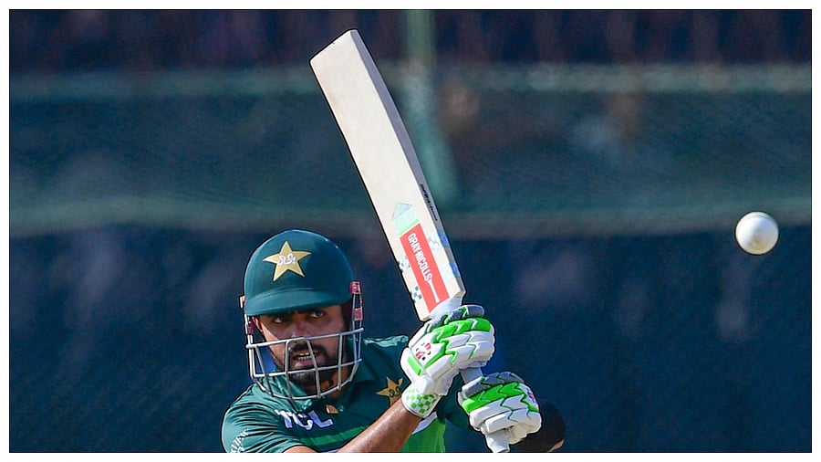 Pakistan's Babar Azam. Credit: AFP Photo