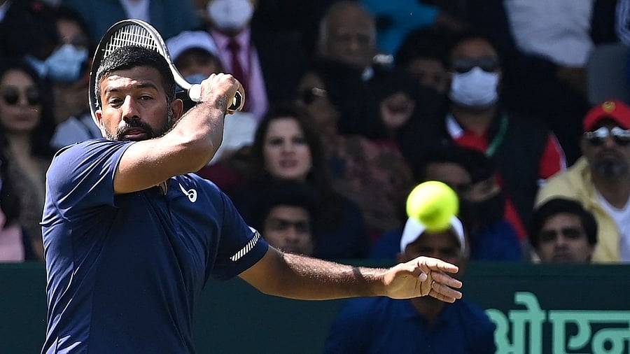 Rohan Bopanna. Credit: AFP File Photo