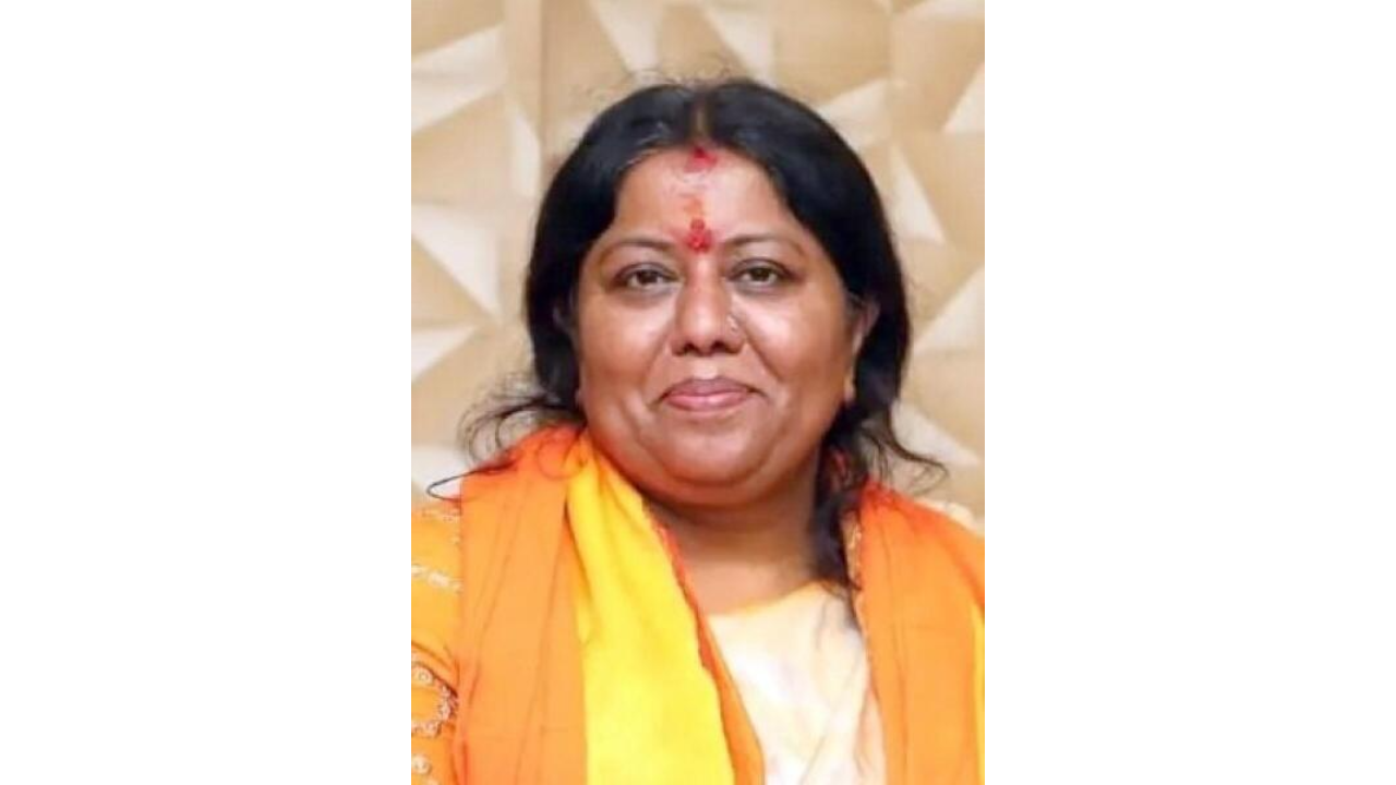 Mahadevapura candidate Manjula S. Credit: DH Photo