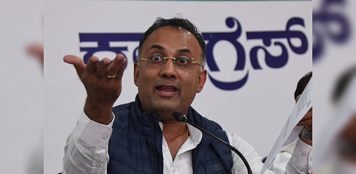 Congress MLA Dinesh Gundu Rao. Credit: DH Photo