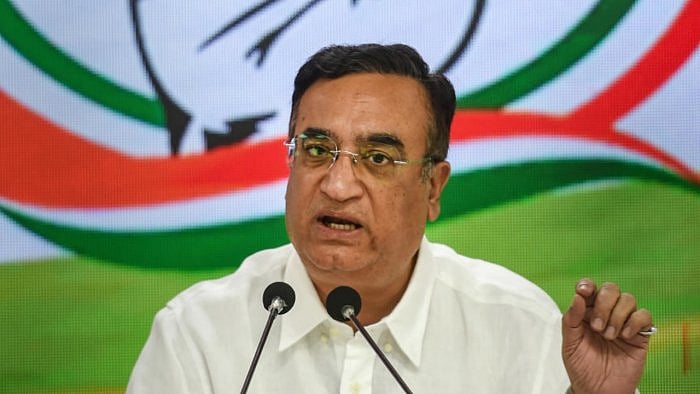 Senior Congress leader Ajay Maken. Credit: PTI Photo