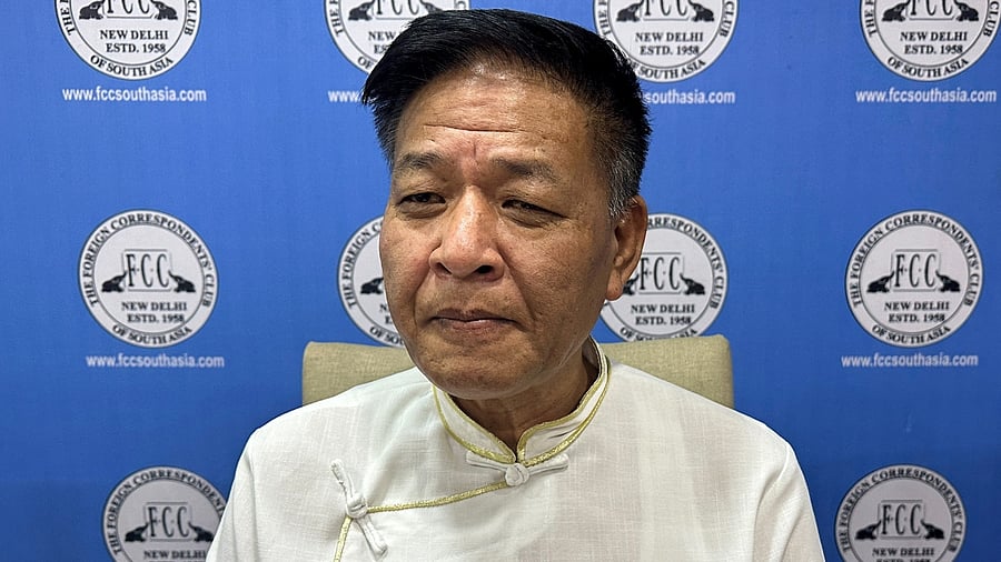 Penpa Tsering, the Sikyong (political leader) of the exiled Central Tibetan Administration. Credit: Reuters File Photo