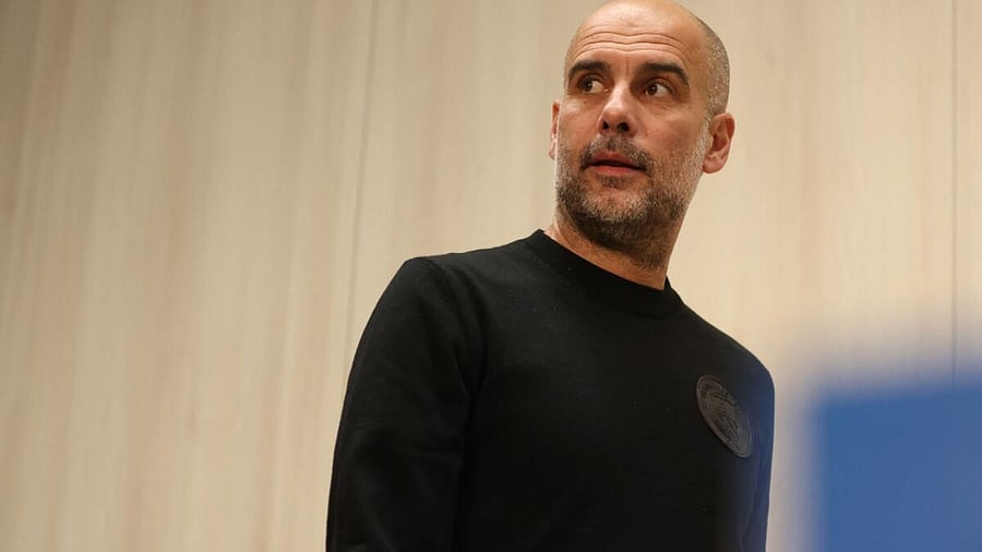 Pep Guardiola. Credit: Reuters Photo