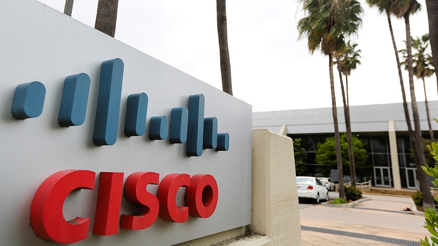 A Cisco Systems sign. Credit: Reuters Photo