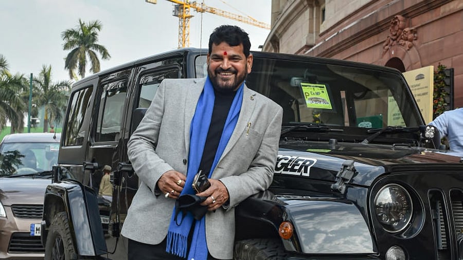 WFI chief Brij Bhushan Sharan Singh. Credit: PTI File Photo