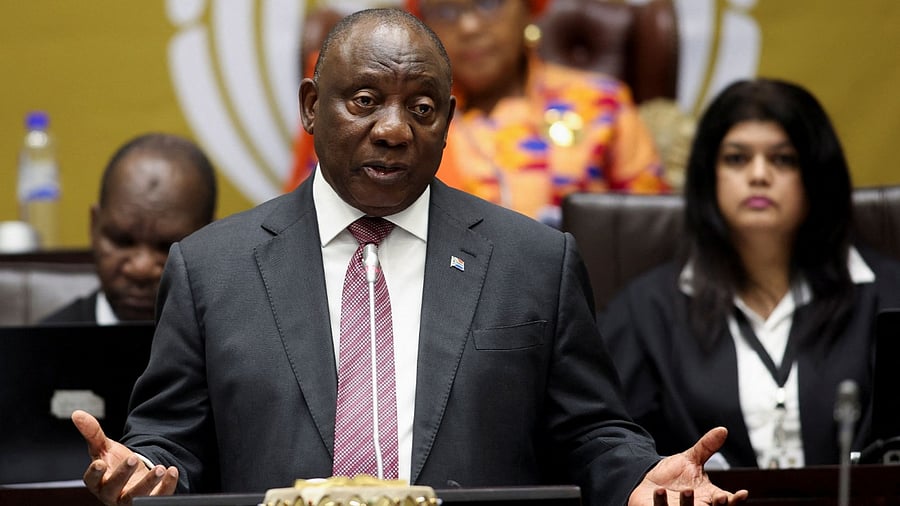 South African President Cyril Ramaphosa. Credit: Reuters Photo