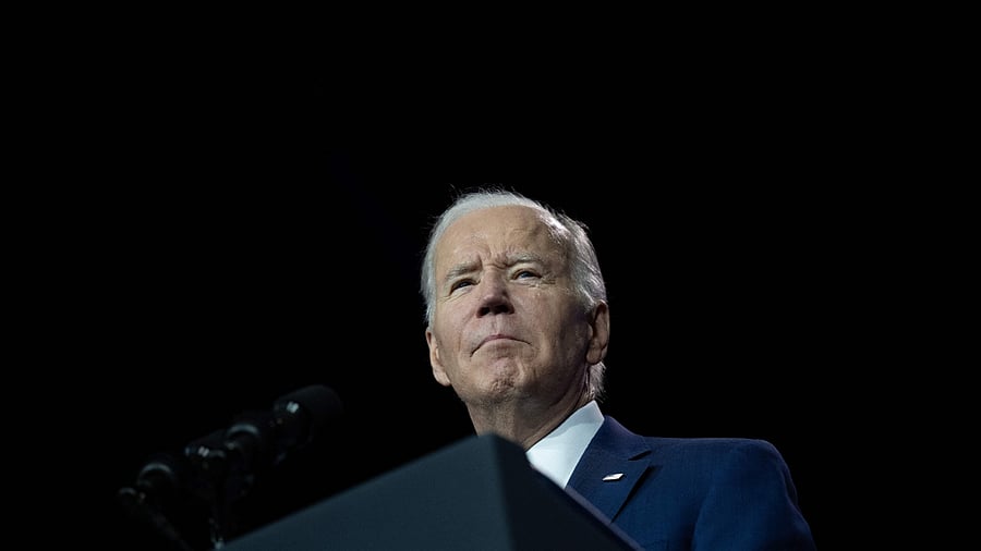 US President Joe Biden. Credit: AFP File Photo
