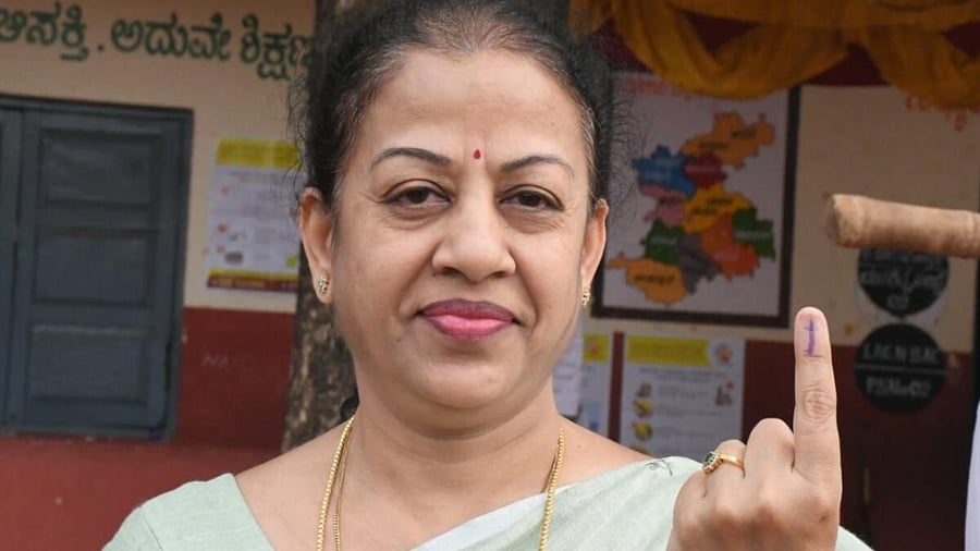 BJP MP Mangala Angadi. Credit: DH Photo