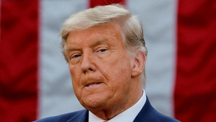 Former US president Donald Trump. Credit: Reuters Photo