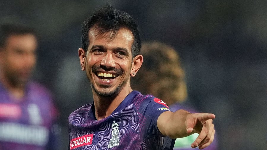 Rajasthan Royals spinner Yuzvendra Chahal. Credit: PTI Photo