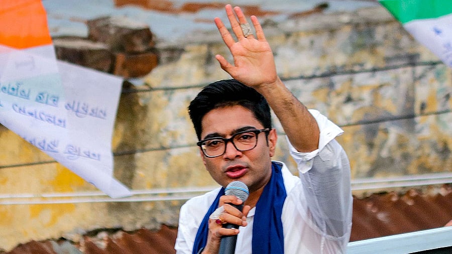 Trinamool Congress (TMC) National General Secretary Abhishek Banerjee. Credit: PTI Photo