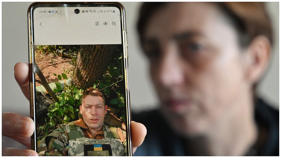 Ukrainian servicewoman Svitlana Povar. Credit: AFP Photo