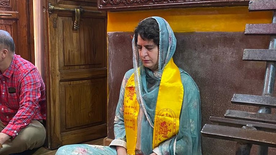 Priyanka Gandhi Vadra. Credit: Twitter/Shemin_joy