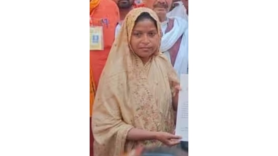 Apna Dal-S candidate Rinki Kol. Credit: IANS Photo