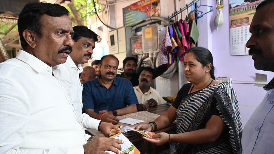 Jayanagar BJP assembly candidate C K Ramamurthy. Credit: DH Photo/B K Janardhan