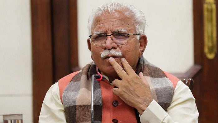 Chief Minister Manohar Lal Khattar. Credit: PTI Photo