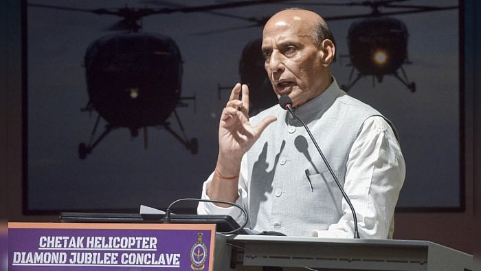 Defence Minister Rajnath Singh. Credit: PTI Photo